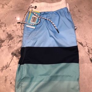 Snapper rock mens blue mint stripe boards